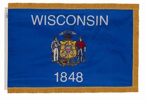 Wisconsin Indoor Flag