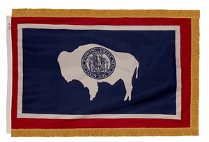 Wyoming Indoor Flag