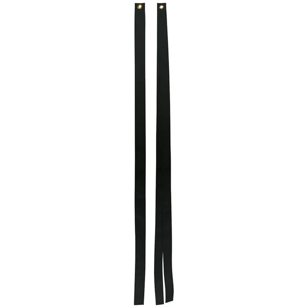 Black Nylon Mourning Streamers - Image 3
