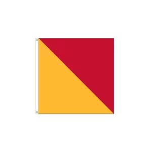 O - Oscar Flag - Size 3