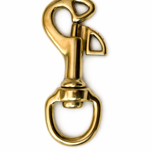 Brass Butterfly Snap Hook for Shellbacks