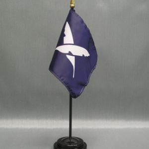 Secretary – Yacht Club Officer Desk Flag (4" x 6")