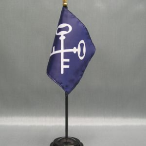 Quartermaster – Yacht Club Officer Desk Flag (4" x 6")