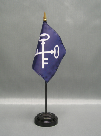 Quartermaster – Yacht Club Officer Desk Flag (4" x 6")