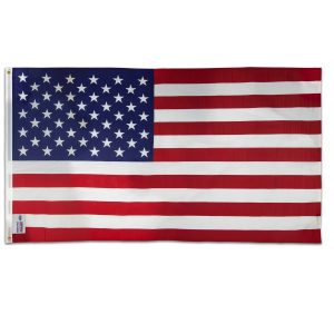 Economy 3x5' Poly Cotton U.S. Flag