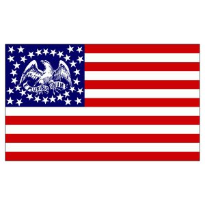 E Pluribus Unum Flag (34 Star Flag Union Support Flag)