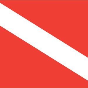 Skin Diver Flag
