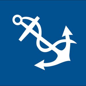 12" x 18" Port Captain Officer Flag