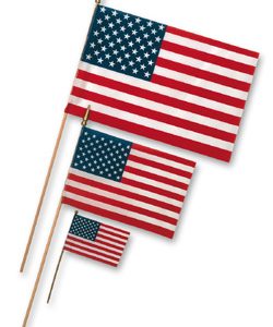 12"x 18" Cotton Spearhead US Flag