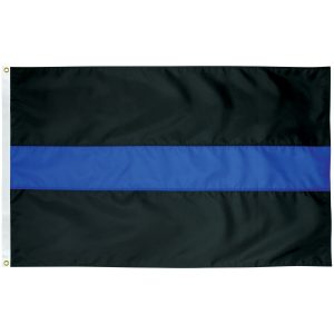 Thin Blue Line Flag