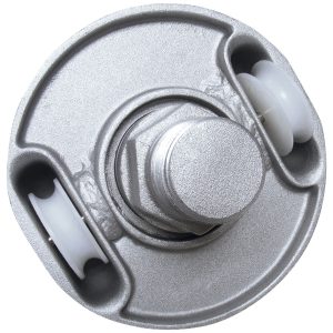 RTS-2 Threaded Revolving Double Pulley Truck