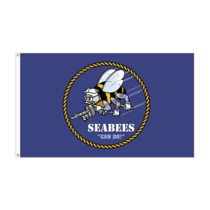 3' x 5' Seabees - Nylon