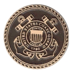 3" Coast Guard Bronze Medallion