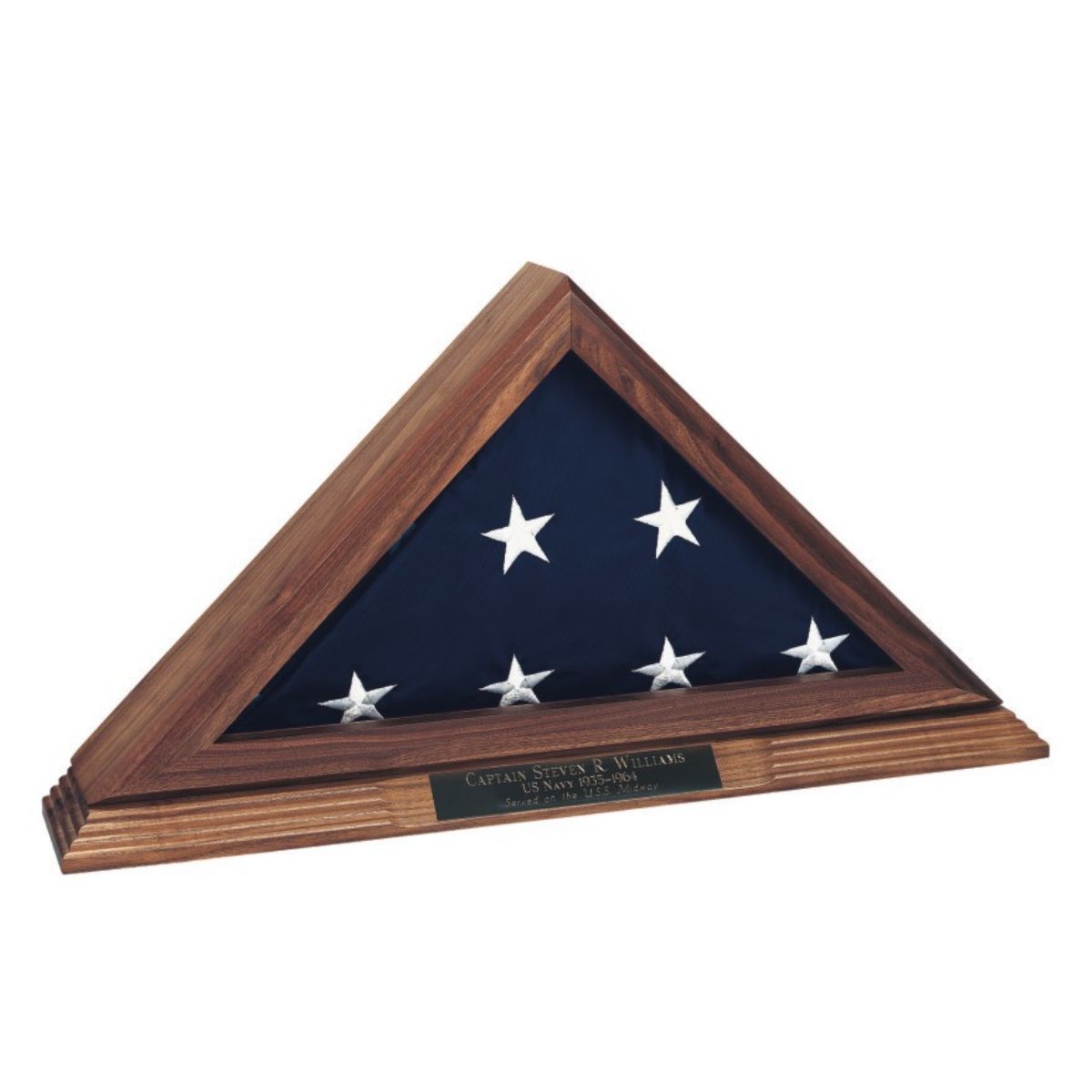 The Commander Flag Display Case