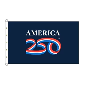25' x 40' America 250 Blue Flag