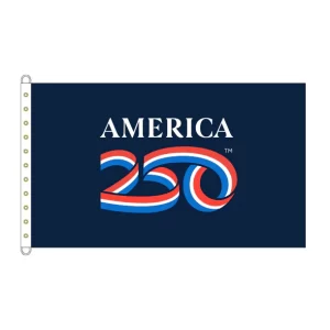 50' x 80' America 250 Blue Flag